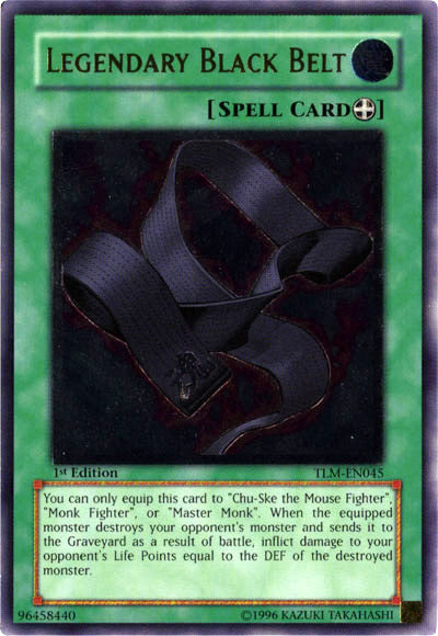 Legendary Black Belt [TLM-EN045] Ultimate Rare | Good Games Adelaide SA