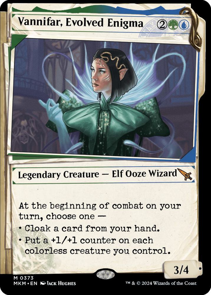 Vannifar, Evolved Enigma 373 (Murders at Karlov Manor)  - Foil | Good Games Adelaide SA