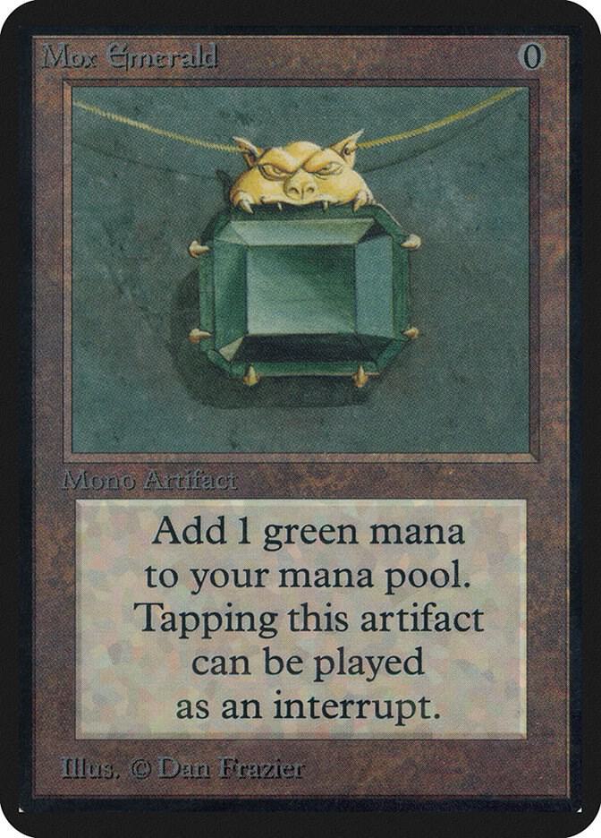 Mox Emerald  (Alpha Edition)  | Good Games Adelaide SA