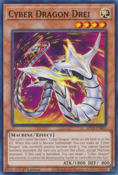 Cyber Dragon Drei [SDCS-EN005] Common | Good Games Adelaide SA