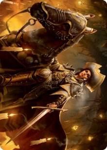 Seasoned Cathar Art Card 12 (Art Series: Innistrad: Midnight Hunt)  | Good Games Adelaide SA