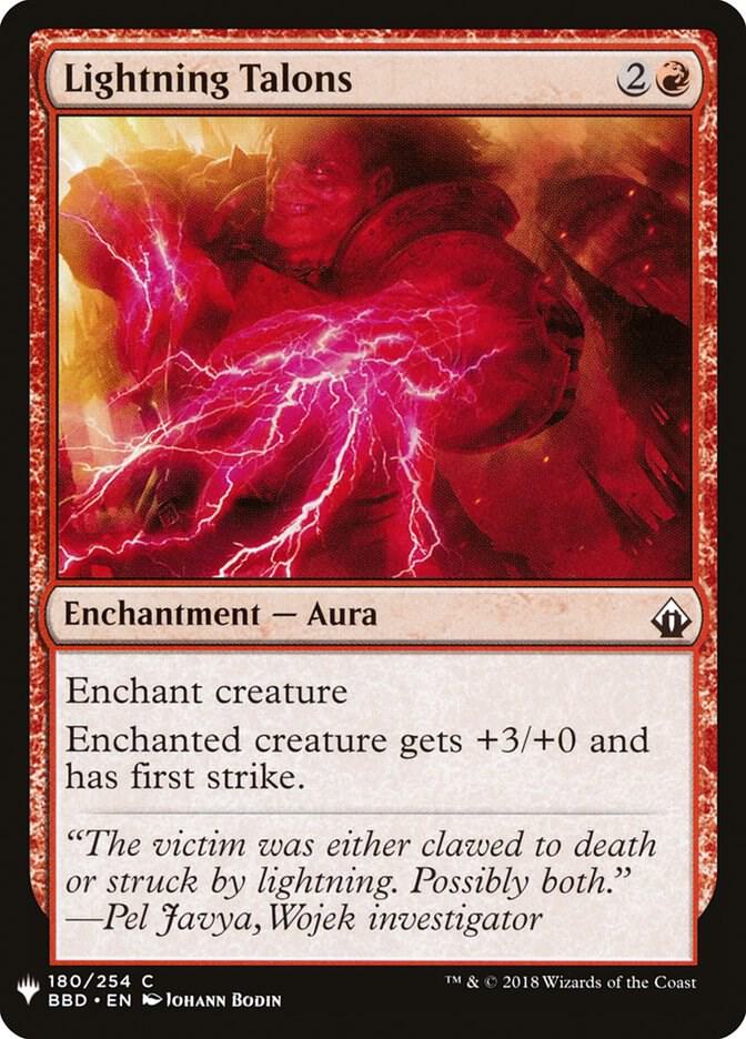 Lightning Talons 180 (The List Reprints)  | Good Games Adelaide SA