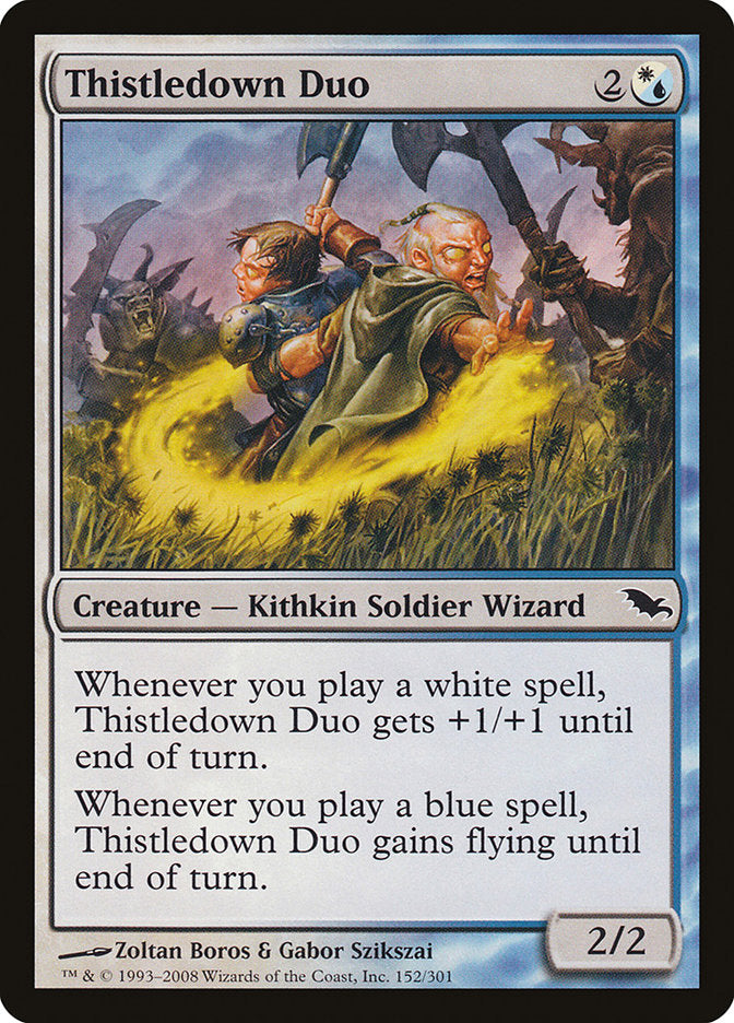 Thistledown Duo 152 (Shadowmoor)  - Foil | Good Games Adelaide SA