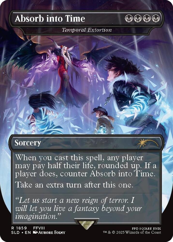 Absorb into Time Temporal Extortion 1859 (Secret Lair Drop Series)  | Good Games Adelaide SA