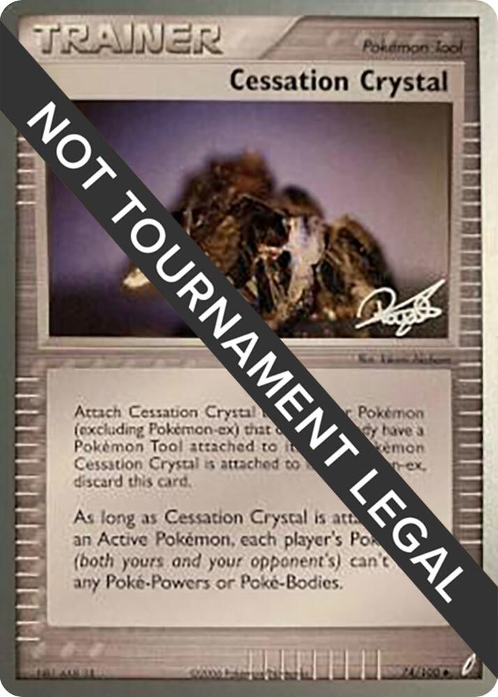 Cessation Crystal 2008 Paul Atanassov 74/100 (World Championship Decks)  | Good Games Adelaide SA