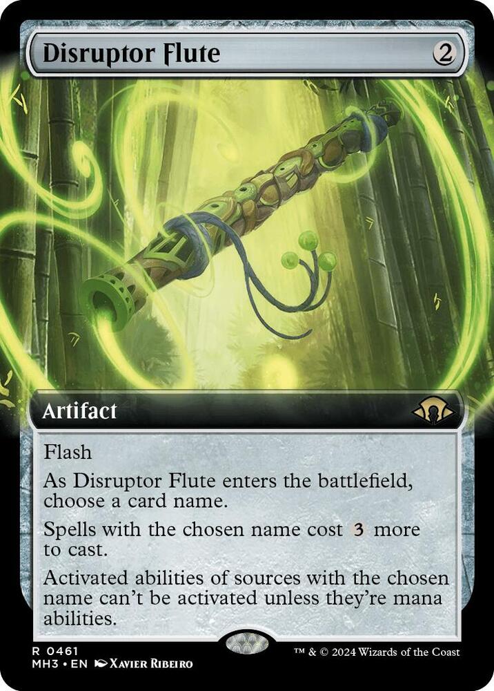 Disruptor Flute 461 (Modern Horizons 3)  - Extended Art Foil | Good Games Adelaide SA