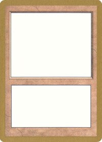 1998 World Championship Blank Card [World Championship Decks 1998] | Good Games Adelaide SA
