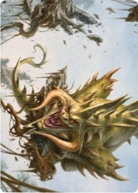 Canopy Baloth Art Card [Zendikar Rising Art Series] | Good Games Adelaide SA