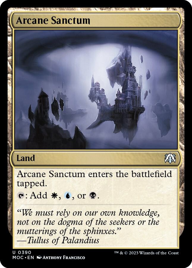 Arcane Sanctum 390 (Commander: March of the Machine)  | Good Games Adelaide SA