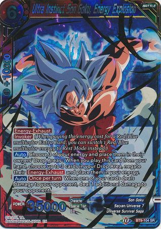 Ultra Instinct Son Goku, Energy Explosion [BT9-104] | Good Games Adelaide SA