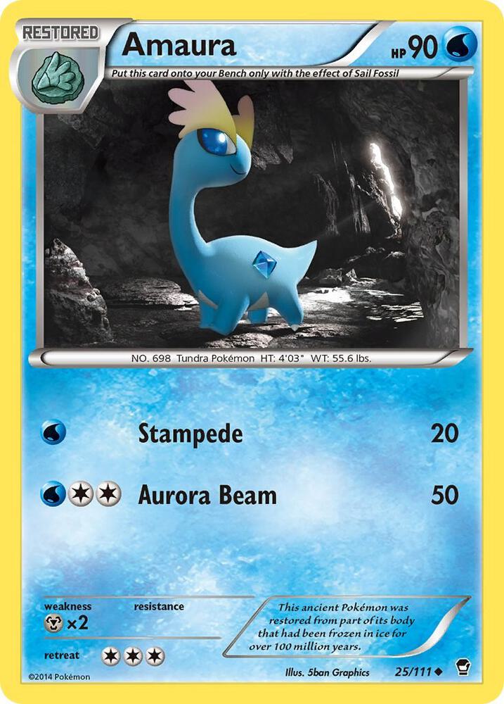 Amaura 25/111 (XY - Furious Fists)  | Good Games Adelaide SA