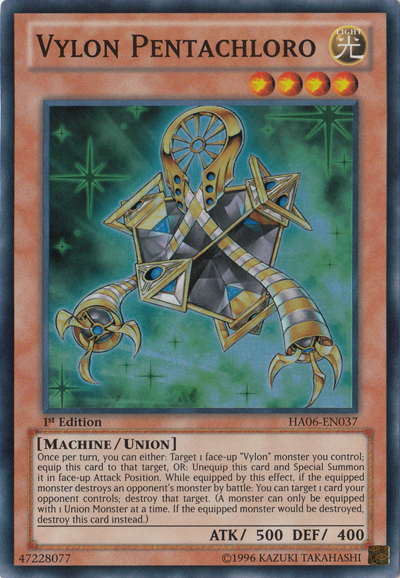 Vylon Pentachloro [HA06-EN037] Super Rare | Good Games Adelaide SA
