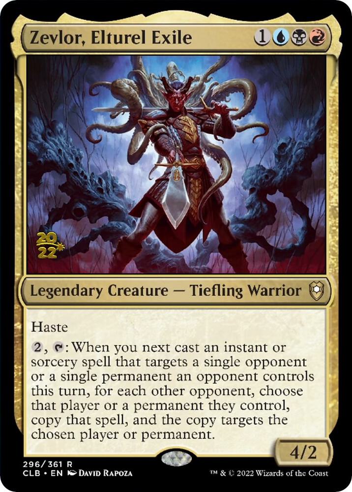 Zevlor Elturel Exile 296 (Prerelease Cards)  - Foil | Good Games Adelaide SA