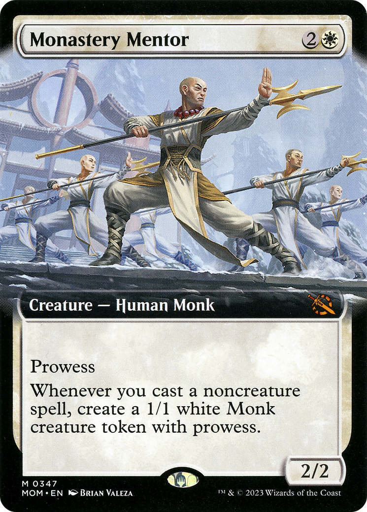 Monastery Mentor (Extended Art) [March of the Machine] | Good Games Adelaide SA