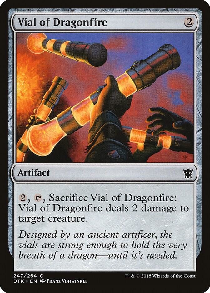 Vial of Dragonfire 247 (Dragons of Tarkir)  - Foil | Good Games Adelaide SA