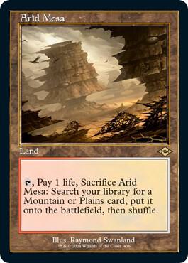 Arid Mesa Retro Frame Foil Etched 436 (Modern Horizons 2)  - Foil | Good Games Adelaide SA