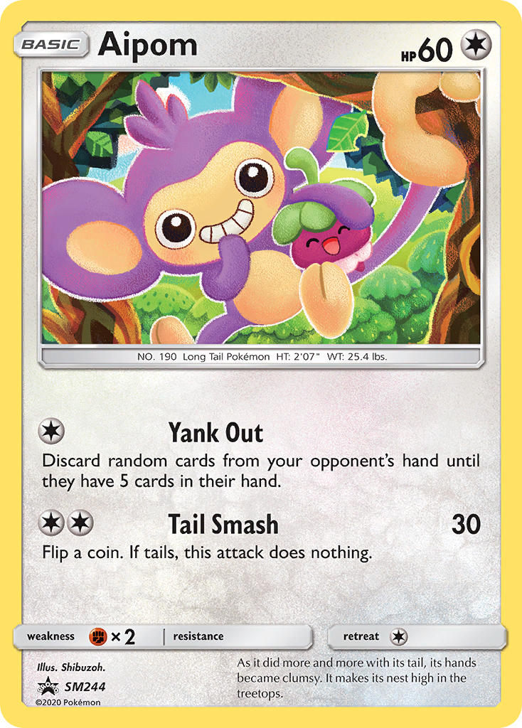 Aipom (SM244) [Sun & Moon: Black Star Promos] | Good Games Adelaide SA