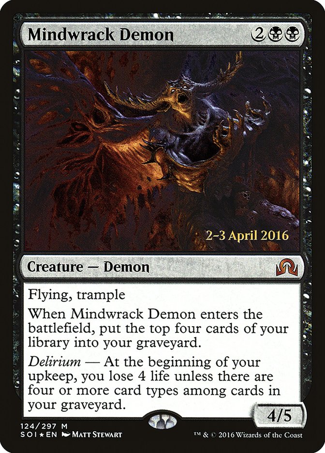 Mindwrack Demon [Shadows over Innistrad Promos] | Good Games Adelaide SA
