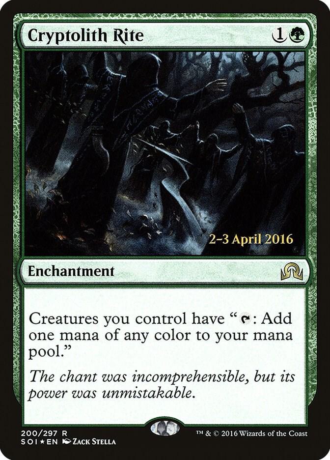 Cryptolith Rite 200 (Prerelease Cards)  - Foil | Good Games Adelaide SA