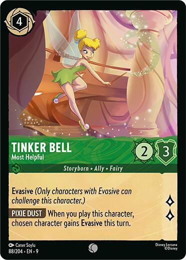 Tinker Bell Most Helpful 88/204 (Fabled)  - Cold Foil | Good Games Adelaide SA