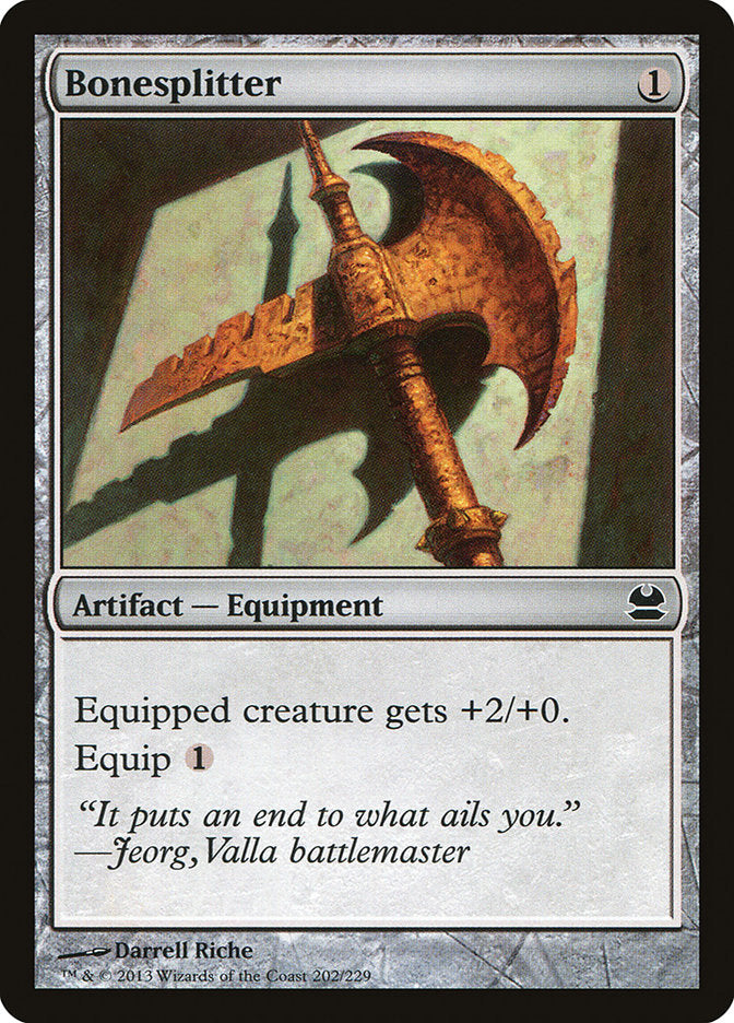 Bonesplitter [Modern Masters] | Good Games Adelaide SA