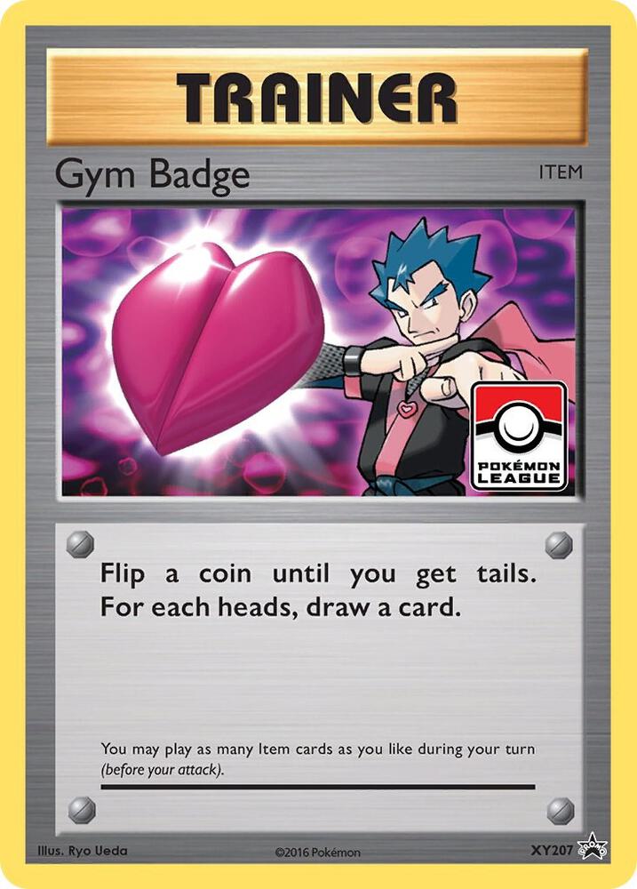 Gym Badge Koga XY207 (XY Promos)  - Holofoil | Good Games Adelaide SA
