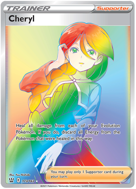 Cheryl (173/163) [Sword & Shield: Battle Styles] | Good Games Adelaide SA
