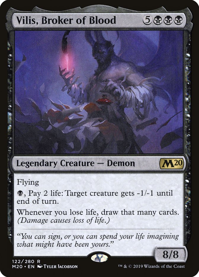 Vilis, Broker of Blood [Core Set 2020] | Good Games Adelaide SA