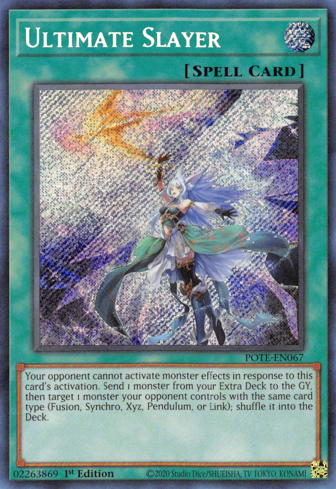 Ultimate Slayer [POTE-EN067] Secret Rare | Good Games Adelaide SA
