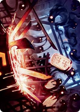 Smoke Spirits Aid Art Card 41 (Art Series: Kamigawa: Neon Dynasty)  | Good Games Adelaide SA