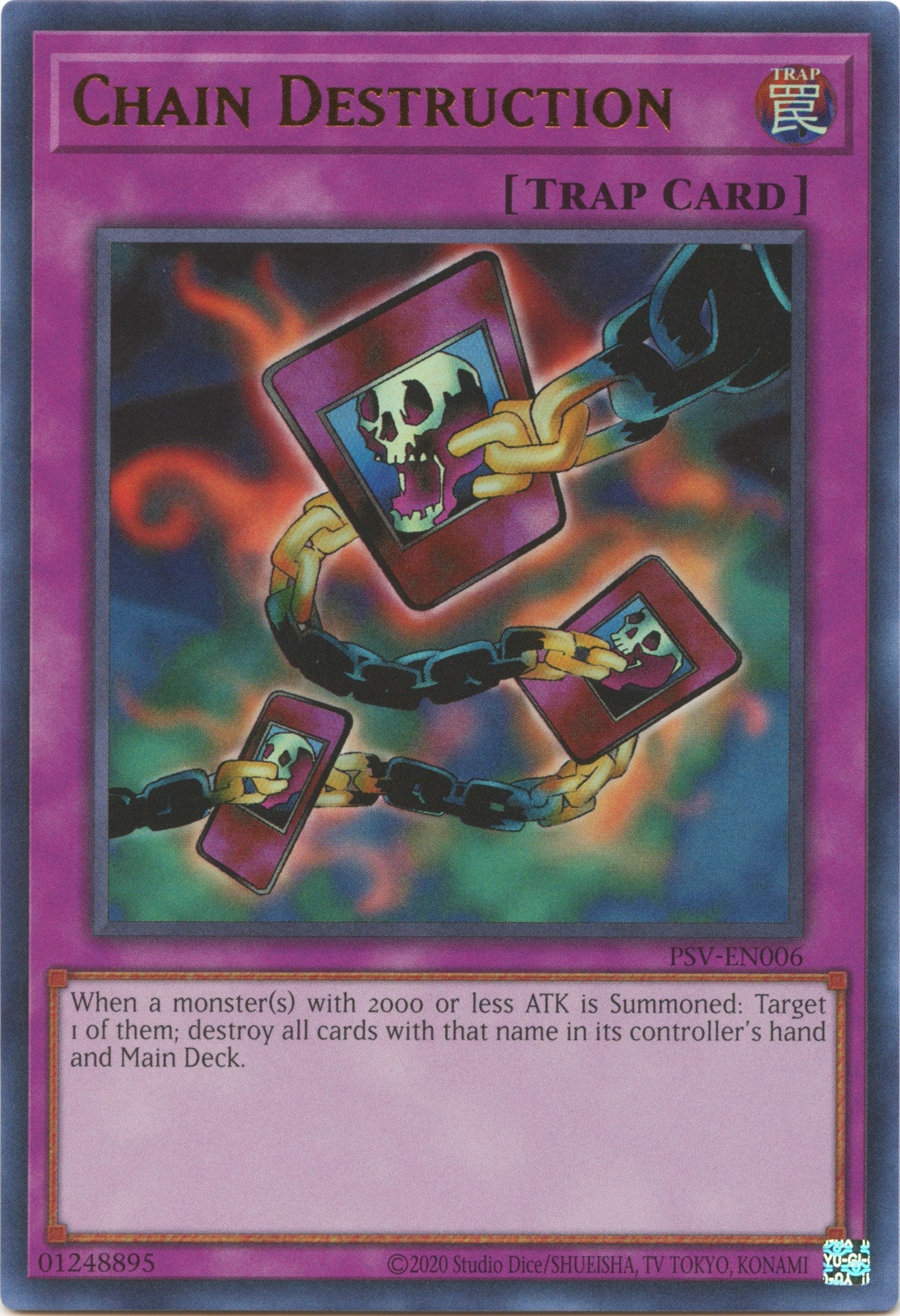 Chain Destruction (25th Anniversary) [PSV-EN006] Ultra Rare | Good Games Adelaide SA