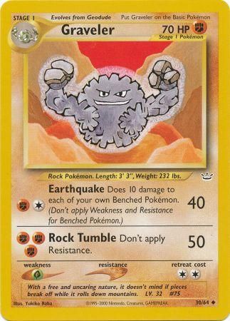 Graveler (30/64) [Neo Revelation Unlimited] | Good Games Adelaide SA