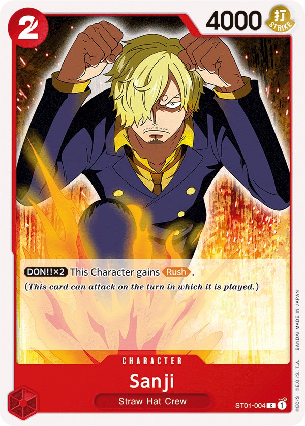 Sanji [Starter Deck: Straw Hat Crew] | Good Games Adelaide SA