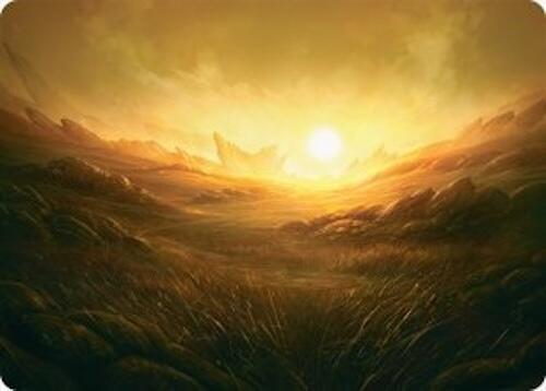 Plains Art Card 31 54 31 (Art Series: Tarkir: Dragonstorm)  | Good Games Adelaide SA
