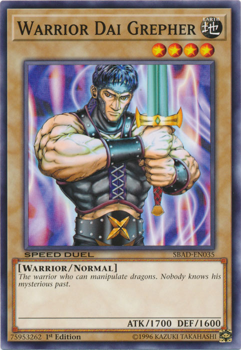 Warrior Dai Grepher [SBAD-EN035] Common | Good Games Adelaide SA