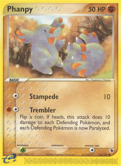 Phanpy (62/109) [EX: Ruby & Sapphire] | Good Games Adelaide SA