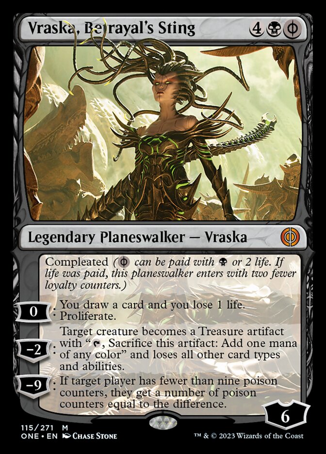 Vraska, Betrayal's Sting [Phyrexia: All Will Be One] | Good Games Adelaide SA