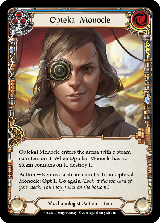 Optekal Monocle [ARC037-C] 1st Edition Normal | Good Games Adelaide SA