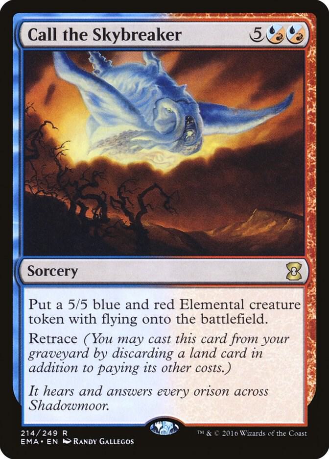 Call the Skybreaker 214 (Eternal Masters)  - Foil | Good Games Adelaide SA