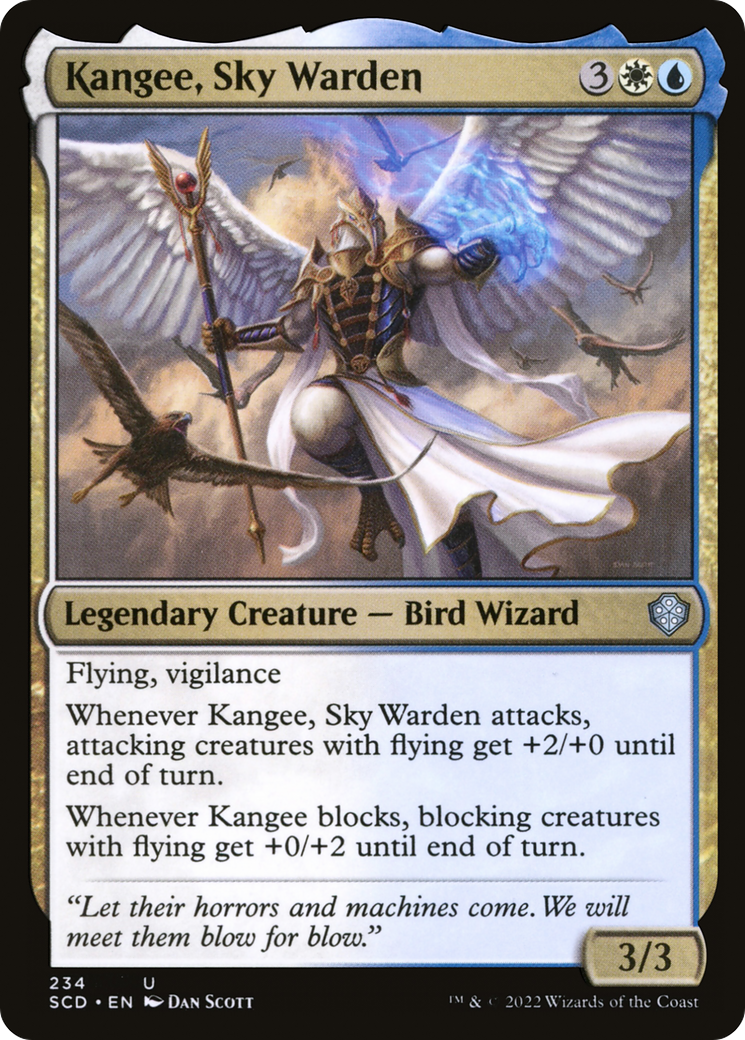 Kangee, Sky Warden [Starter Commander Decks] | Good Games Adelaide SA