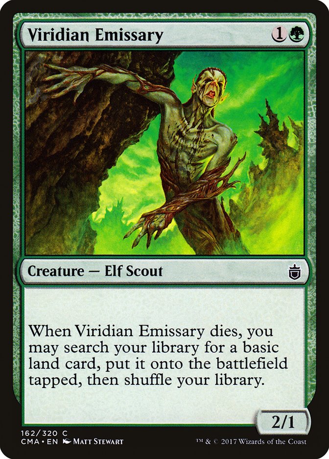 Viridian Emissary [Commander Anthology] | Good Games Adelaide SA