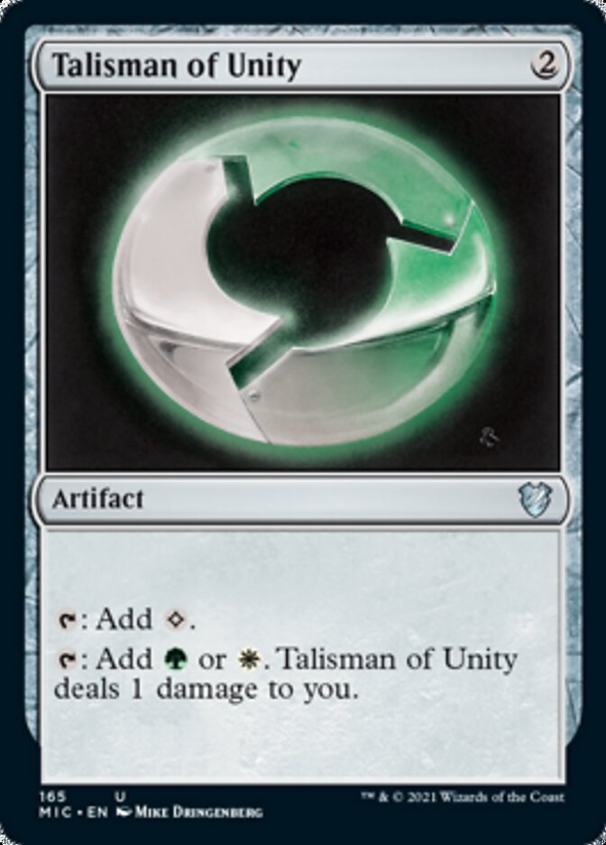 Talisman of Unity [Innistrad: Midnight Hunt Commander] | Good Games Adelaide SA