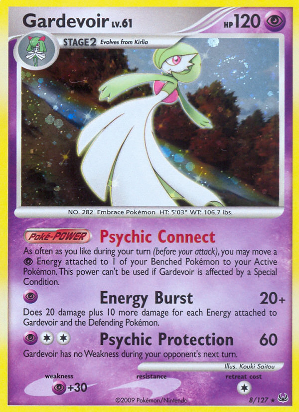 Gardevoir (8/127) [Platinum: Base Set] | Good Games Adelaide SA