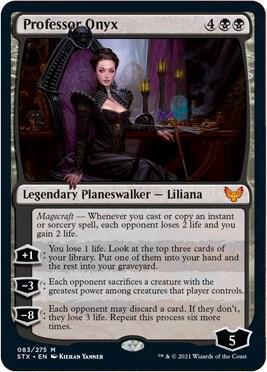 Professor Onyx 83 (Strixhaven: School of Mages)  - Foil | Good Games Adelaide SA