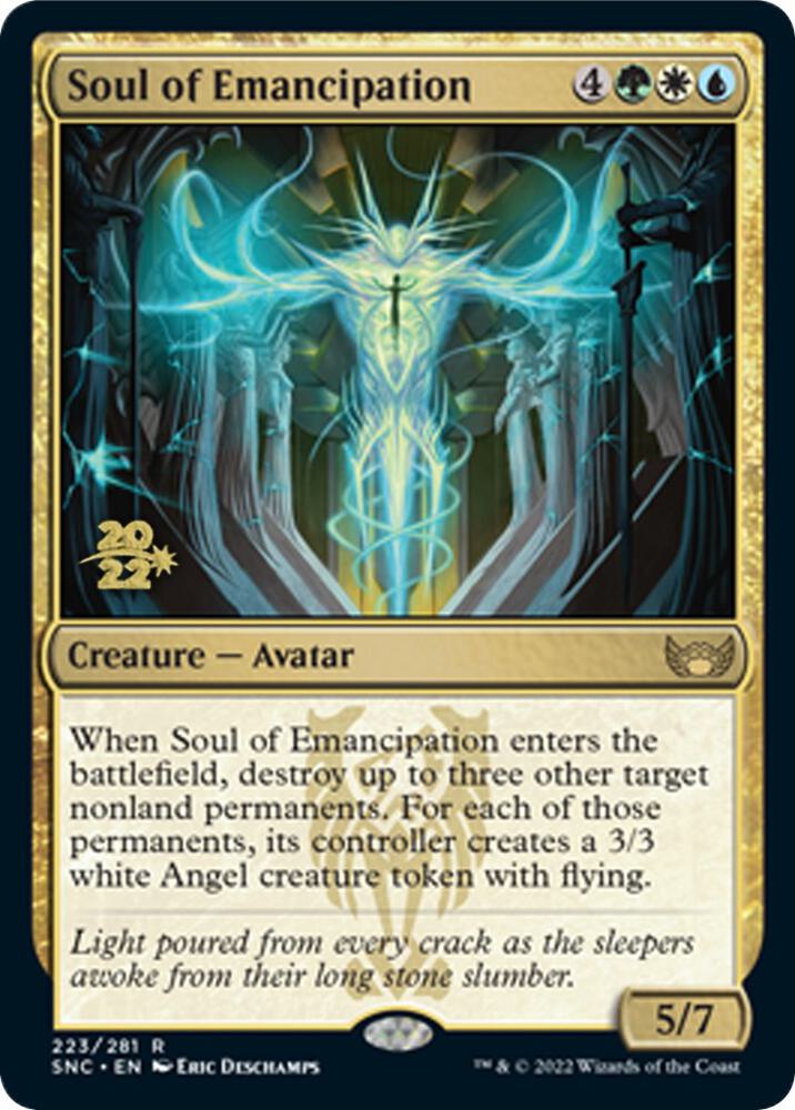 Soul of Emancipation 223 (Prerelease Cards)  - Foil | Good Games Adelaide SA