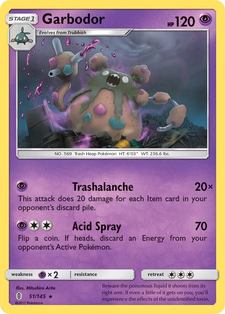 Garbodor 51/145 (SM - Guardians Rising)  | Good Games Adelaide SA