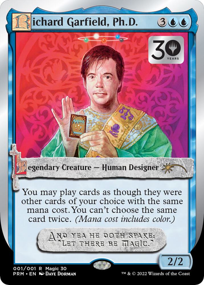 Richard Garfield PhD 1 (30th Anniversary Promos)  | Good Games Adelaide SA