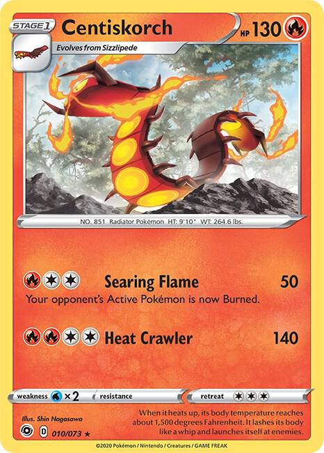 Centiskorch 10/73 (Champion's Path)  - Holofoil | Good Games Adelaide SA