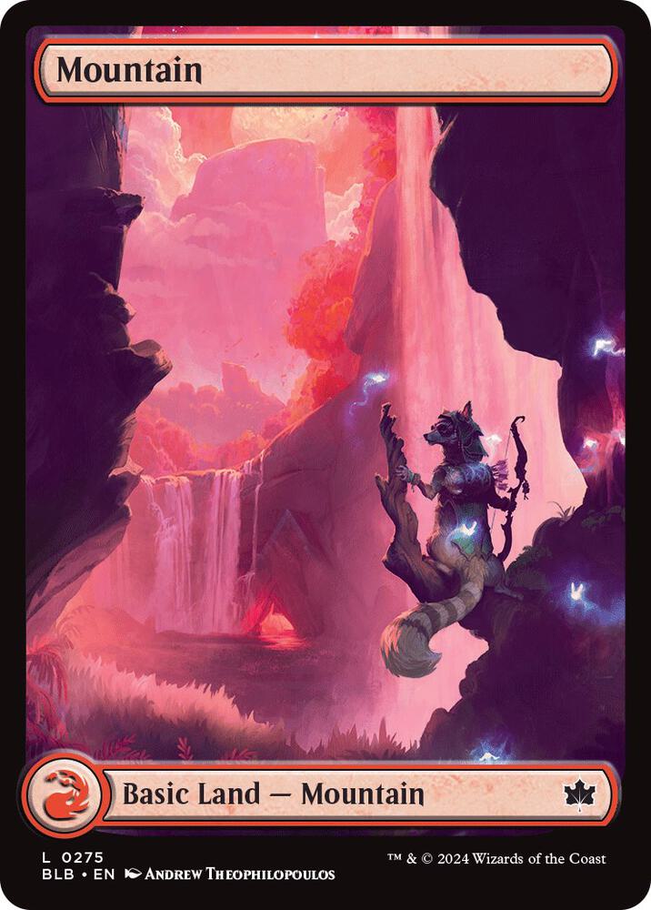 Mountain 0275 275 (Bloomburrow)  - Foil | Good Games Adelaide SA