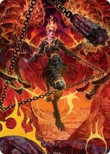Zariel Archduke of Avernus Art Card 77 (Art Series: Adventures in the Forgotten Realms)  | Good Games Adelaide SA